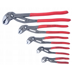 Szczypce Klucz do Rur COBRA ( 8701100 - 8701560 ) KNIPEX - zestaw 8 szt.